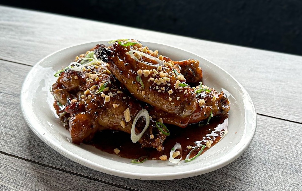 PB&J wings at Southern Yankee Crafthouse. | Photo by Southern Yankee Crafthouse
