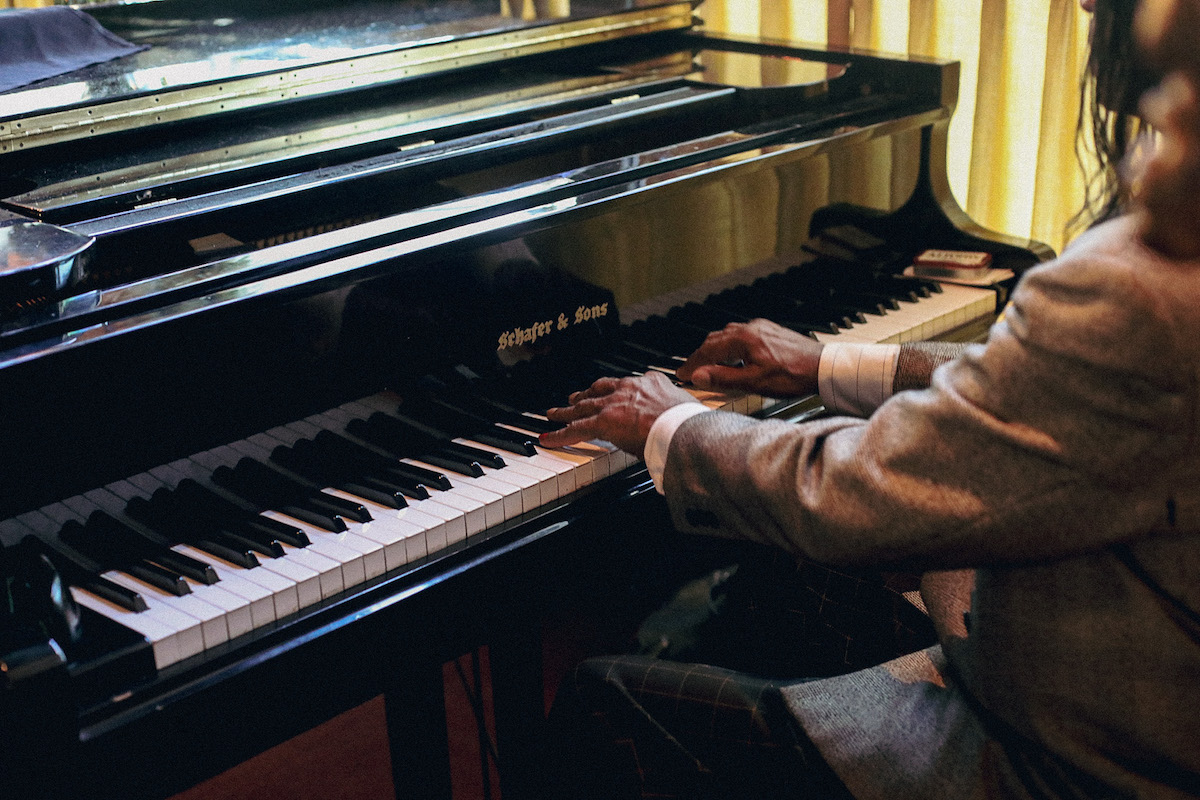 A pianist entertains at St. Martin's Wine Bistro. | Photo by Susie Oszustowicz