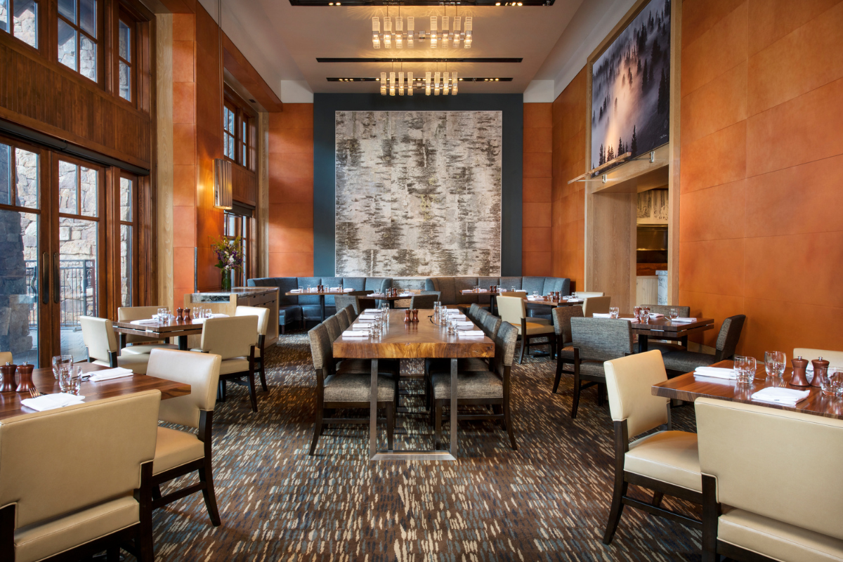 Inside Wyld's elegant dining room. | Photo by The Ritz-Carlton, Bachelor Gulch