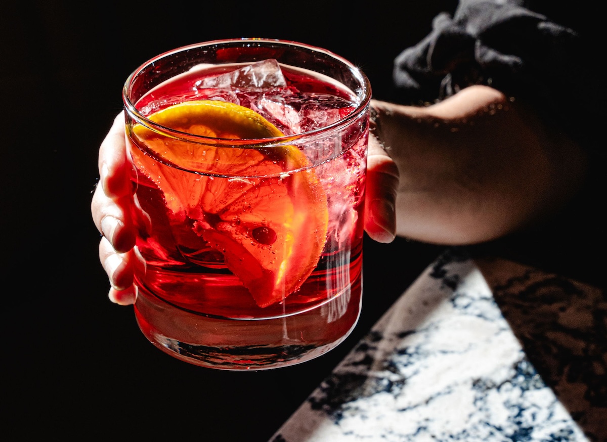 St. Agrestis Phony Negroni is a great N/A take on the Negroni. | Photo by Ajax Downtown dry january