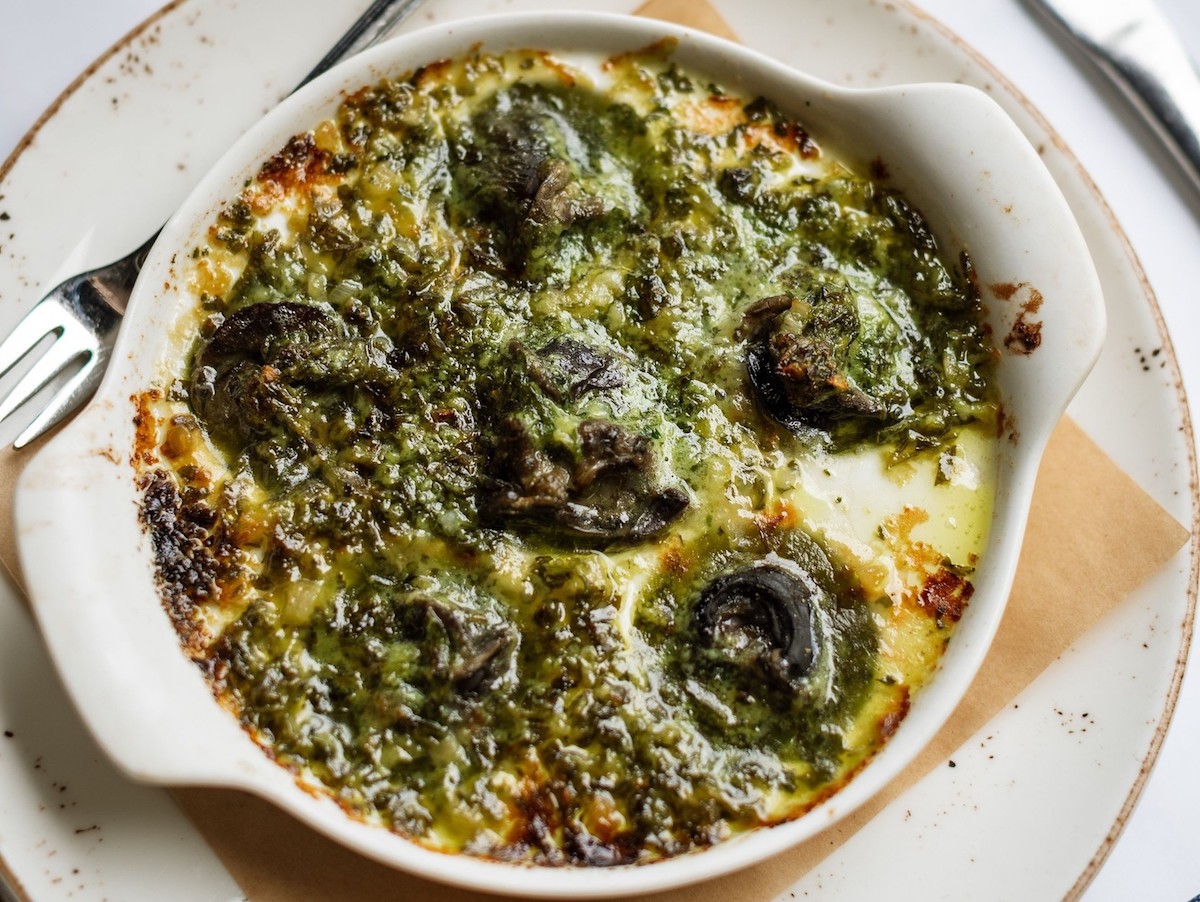 Escargot at Knox Bistro. | Photo by Knox Bistro