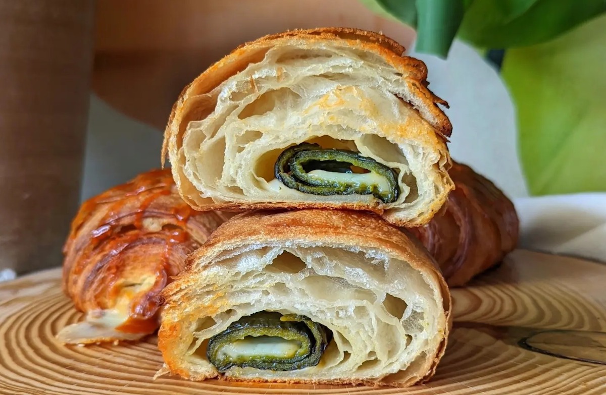 Jalapeno-cheese croissant at La Casita. | Photo by La Casita