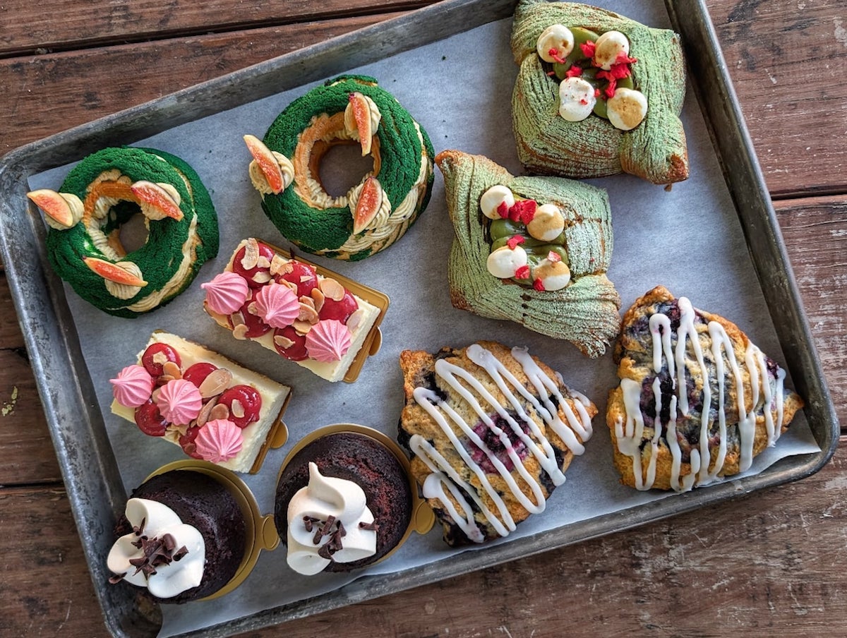 Meticulously decorated doughnuts, cakes, scones, and more at La Casita. | Photo by La Casita