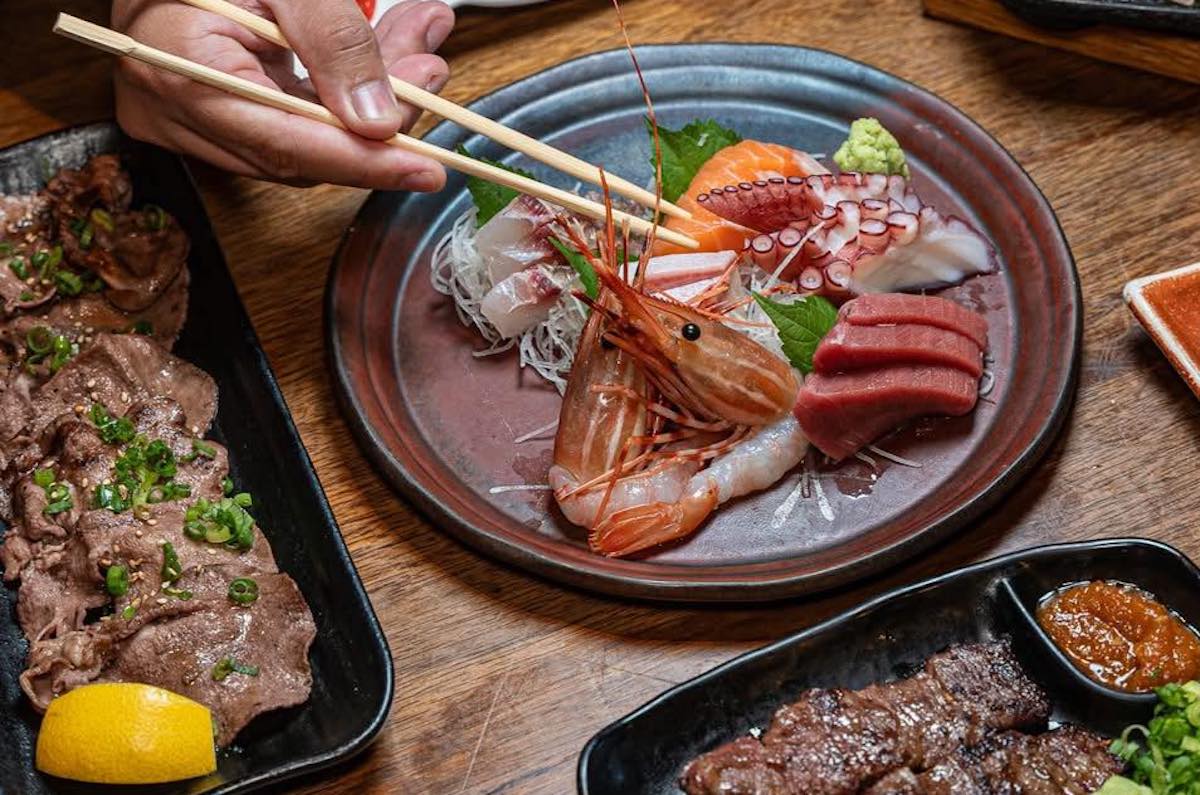 Sashimi and small plates at Mr Max Izakaya. | Photo by Mr Max Izakaya