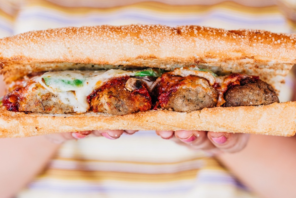 Meatball sub at Cheba Hut. | Photo by Cheba Hut