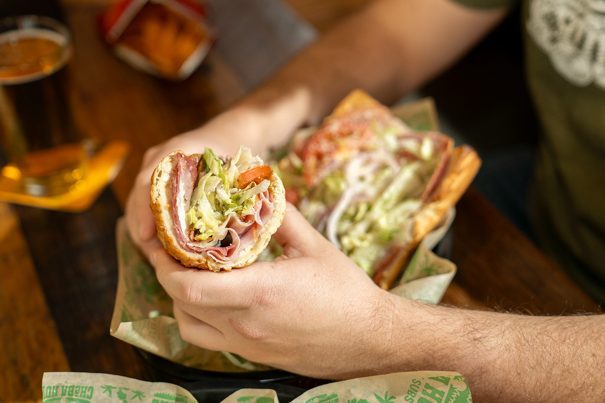 Cheba Hut’s toasted subs satisfy even the biggest appetites. | Photo by Cheba Hut