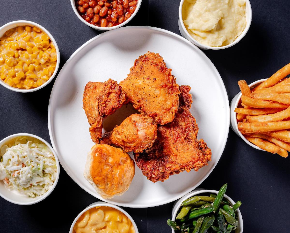 Fried chicken and a variety of sides at Mike's Chicken. | Photo by Mike's Chicken
