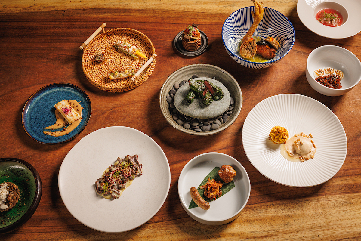 An assortment of dishes featured in the exclusive tasting menu at Rye. | Photo by Samantha Marie