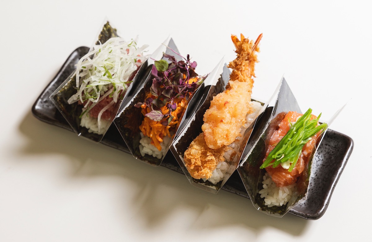 Hand rolls at Domodomo Ko. | Photo by Domodomo Ko