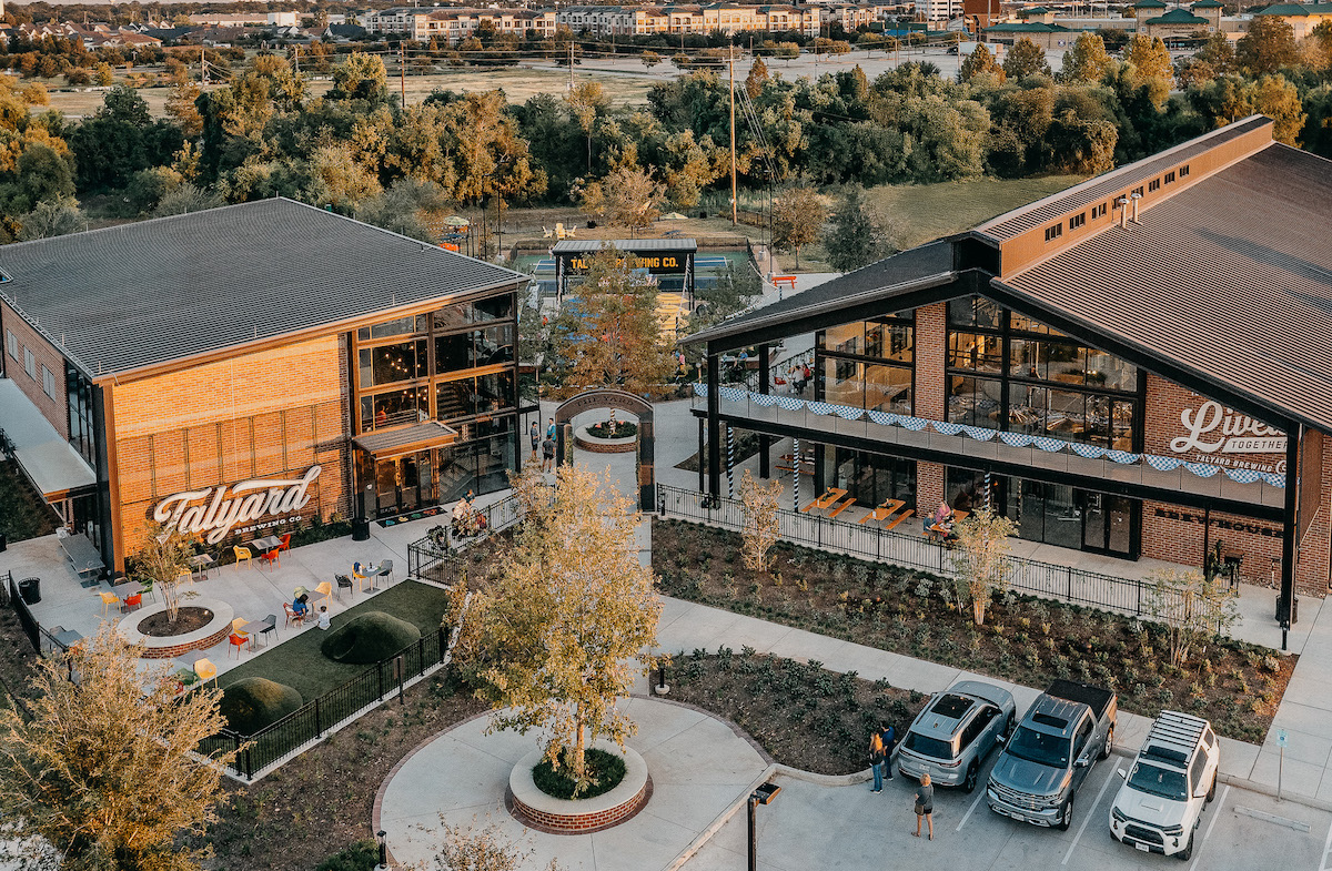 The sprawling grounds at Talyard Brewing Company. | Photo by Talyard Brewing Company