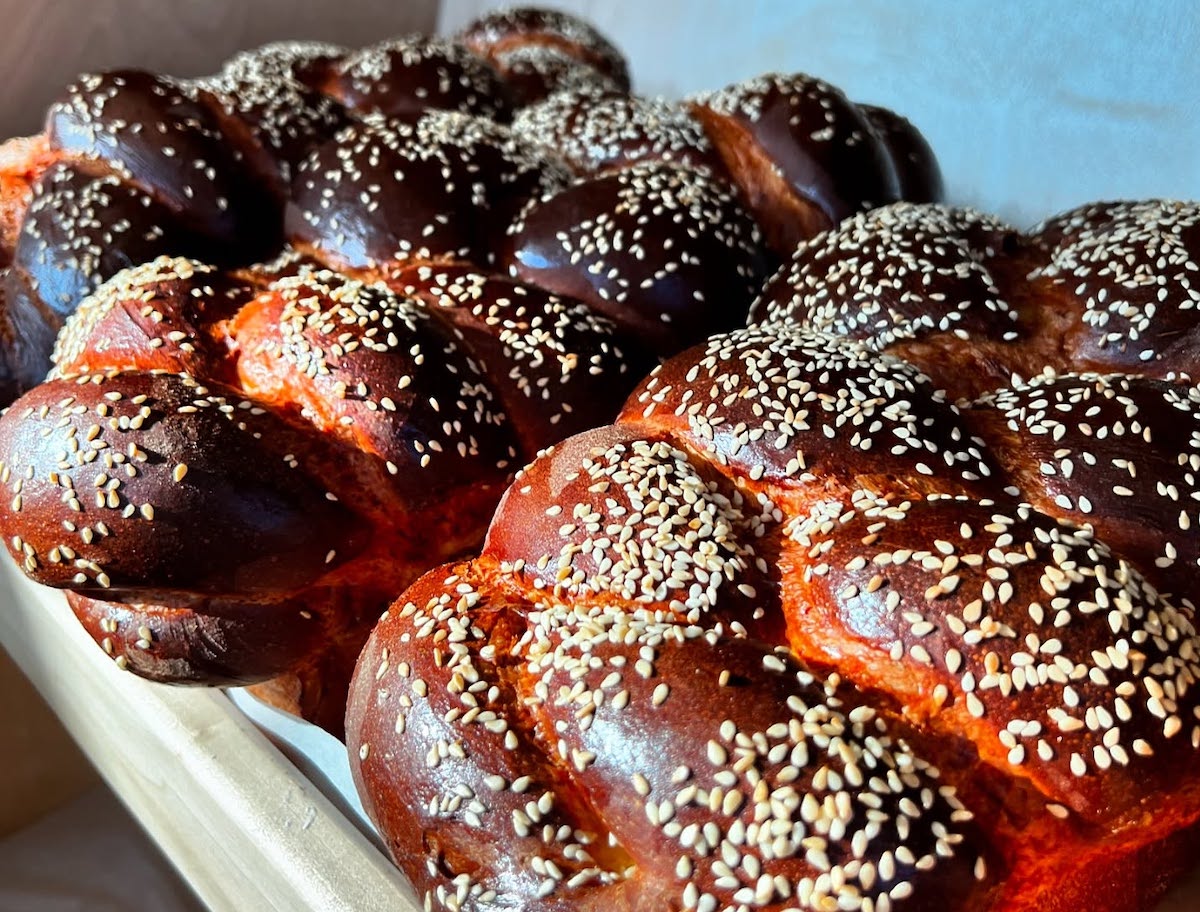 Artisan Bread Gallery - DiningOut Challah loaves at Artisan Bread Gallery