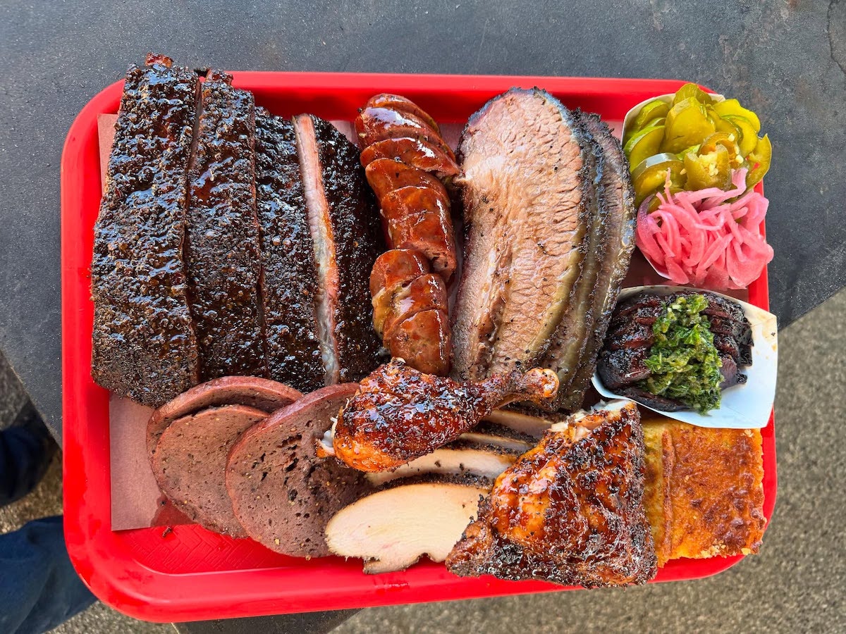 Beef ribs, sausage and brisket at Cattleack Barbecue. | Photo by Cattleack Barbecue