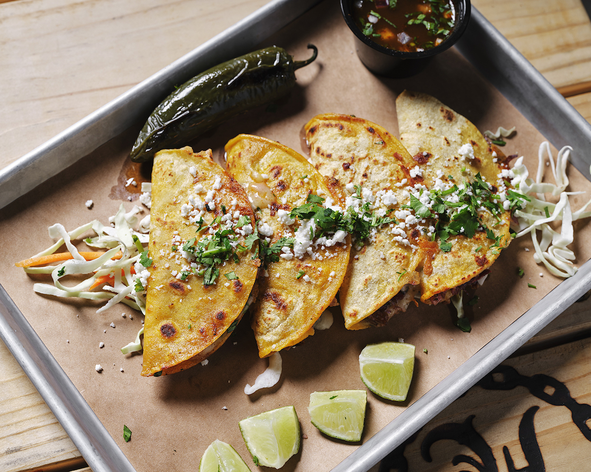 Birria tacos at Vaquero's Texas Bar-B-Q. | Photo by Fatimeh Nadimi