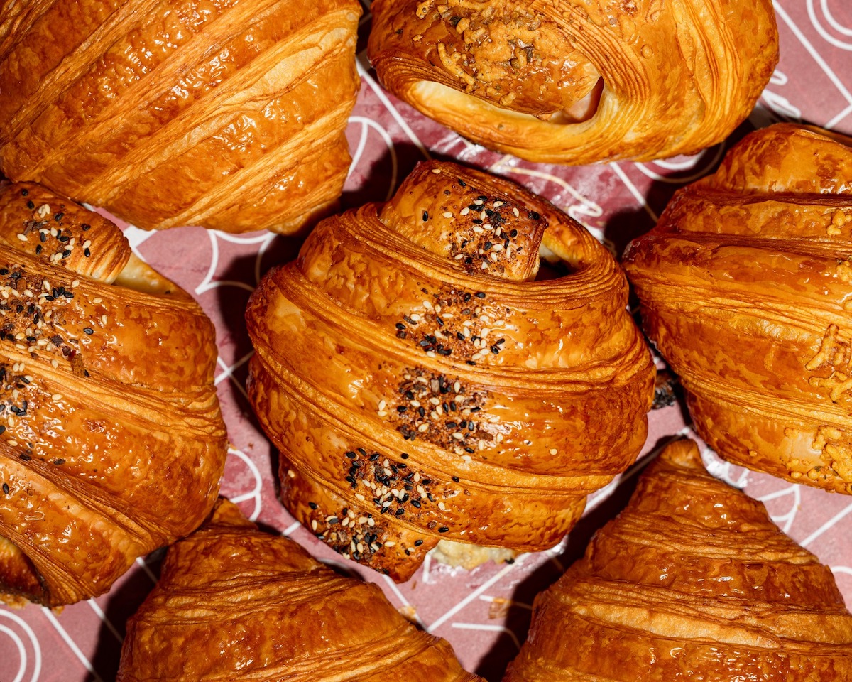 Love Croissants - DiningOut Butter, ham and asiago, and turkey and goat cheese croissants at Love Croissants. | Photo by Love Croissants