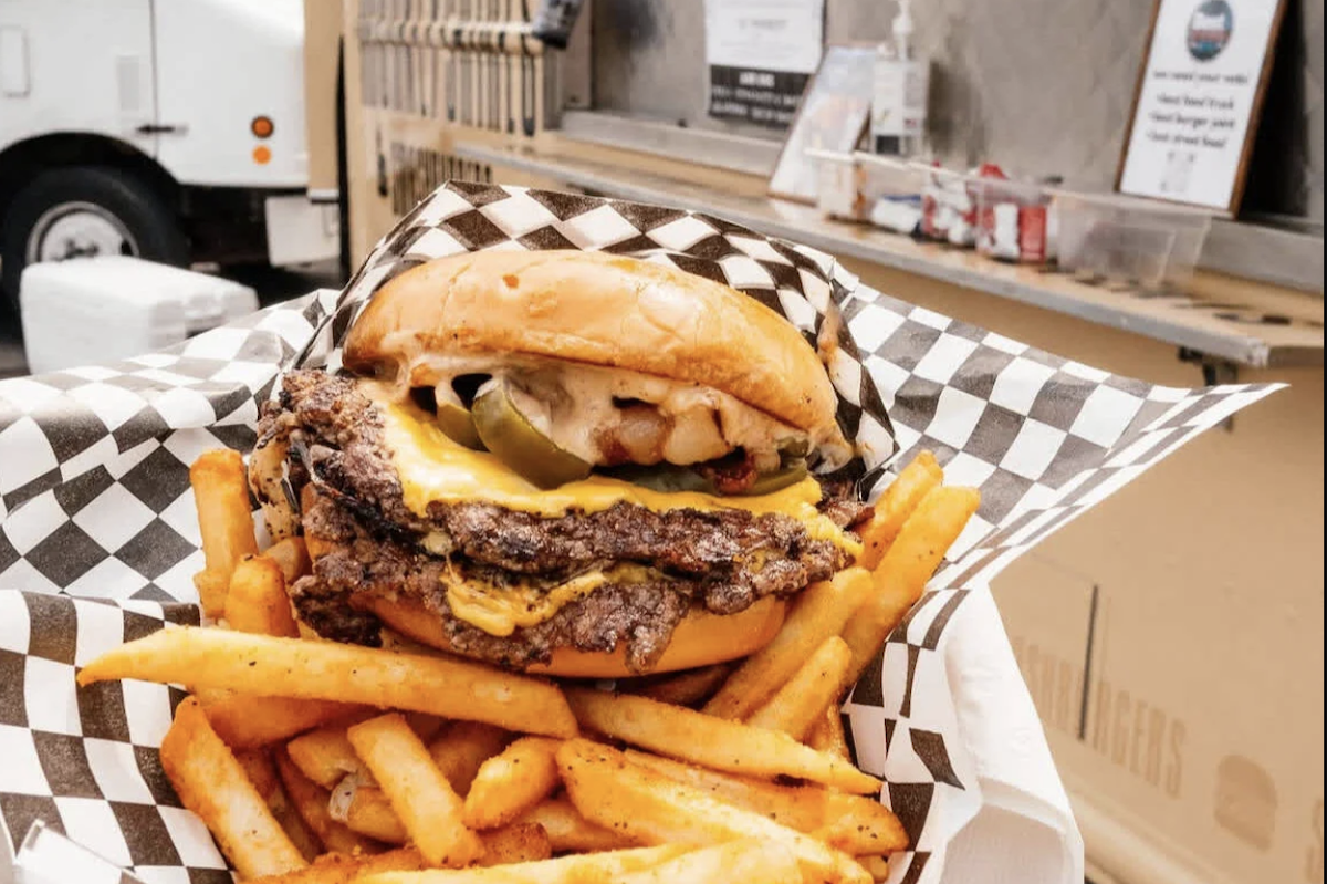 The smashburger at Monkeyshines. | Photo by Monkeyshines