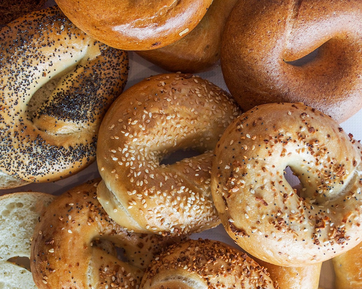 Three Brothers - DiningOut Bagels made daily at Three Brothers Bakery. | Photo by Three Brothers Bakery