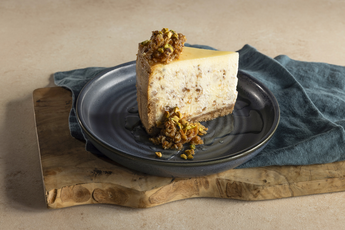 Yiayia's - DiningOut Baklava cheesecake at Yiayia's. | Photo by Julie Soefer