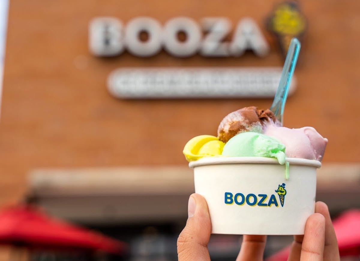 A combination of flavors in a cup at Booza. | Photo by Booza