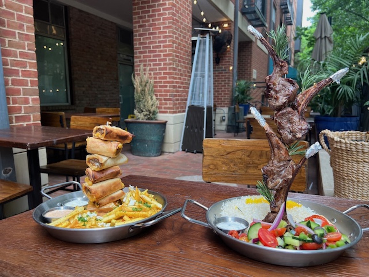 Playful presentation of dishes at Ardy’s Mediterranean Tavern. | Photo by Ardy’s Mediterranean Tavern