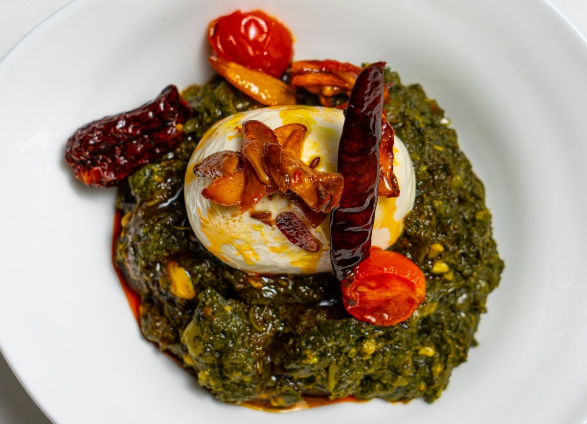 Saag at Jashan. | Photo by Jashan