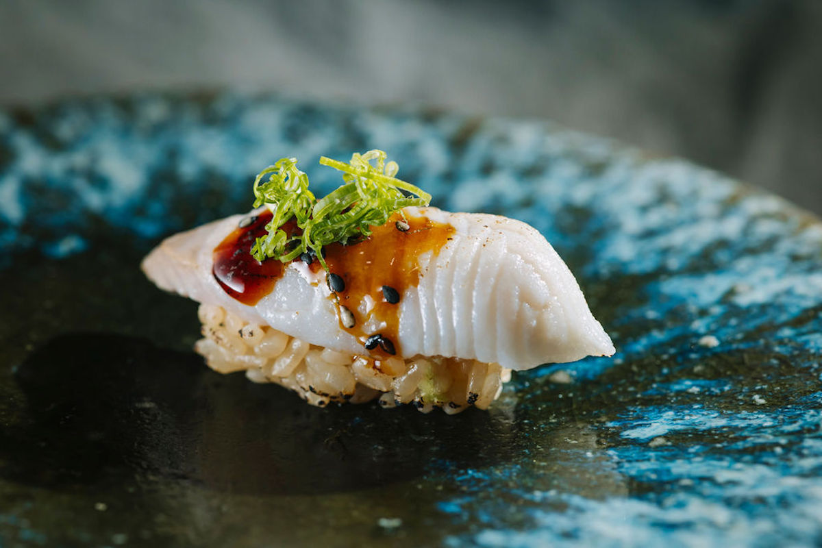 Kinzo_ThaninPhoto-Mar202026-0056 - DiningOut Nigiri featured in chef Leo Kekoa's omakase menu at Kinzo. | Photo by Thanin Photo