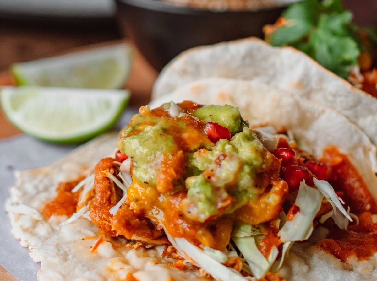 The famed breakfast tacos at Laredo Taqueria. | Photo by Laredo Taqueria