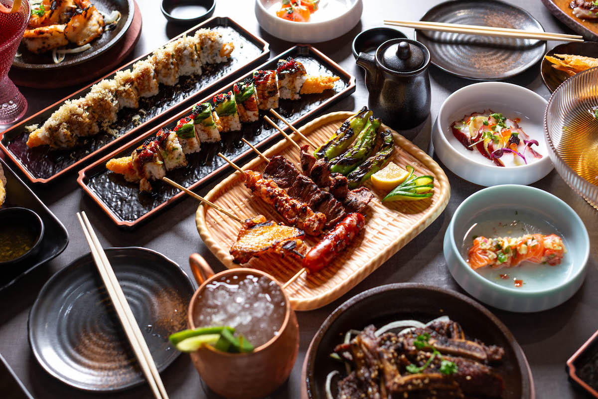 All-you-can-eat sushi and robata at Seven Sushi & Robata. | Photo by Jenn Duncan
