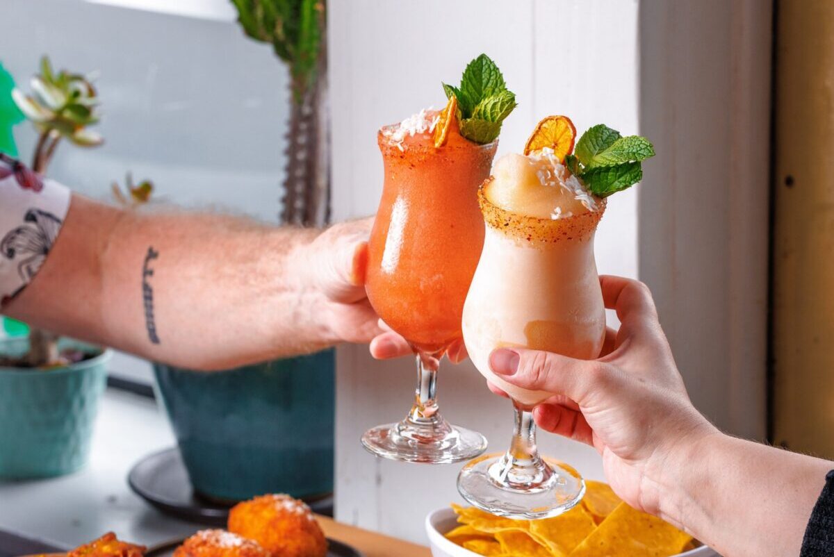 Señor Bear keeps the drink menu interesting with a rotating selection of frozen drinks. | Photo by Señor Bear
