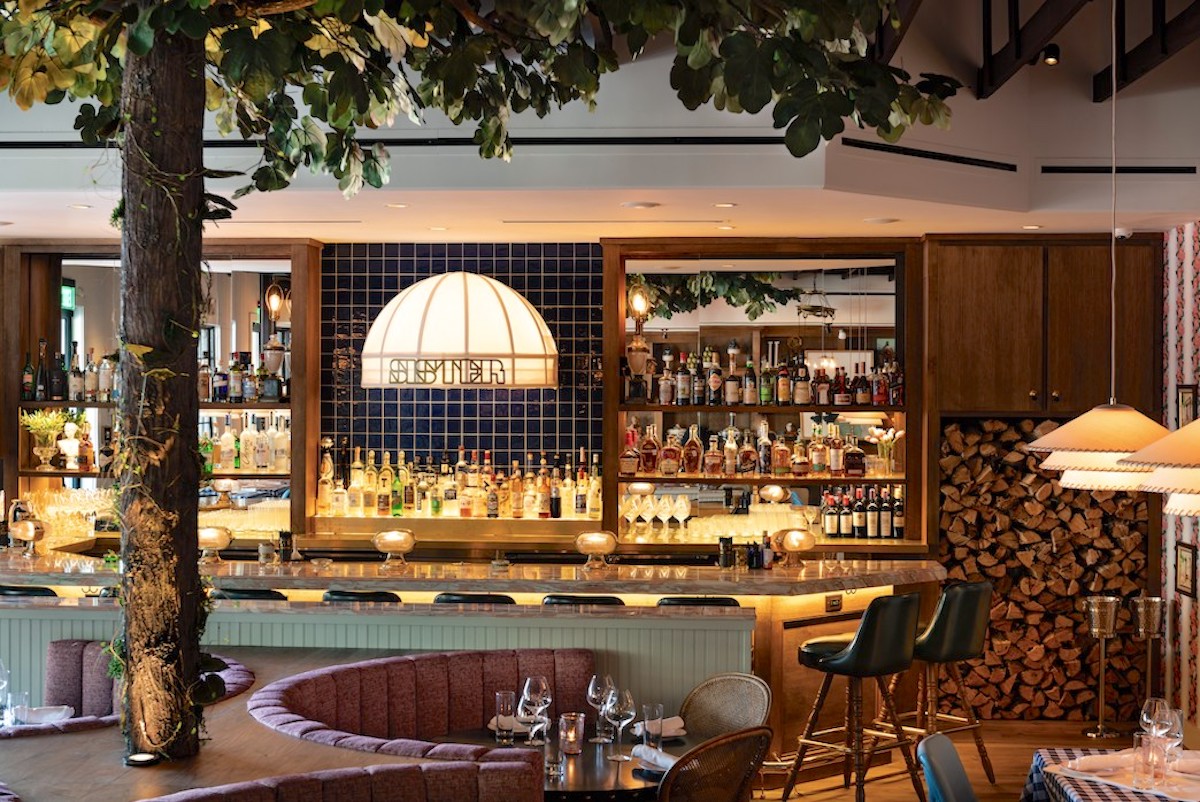 The lush, Mediterranean-inspired dining room at Sister. | Photo by Duro Hospitality