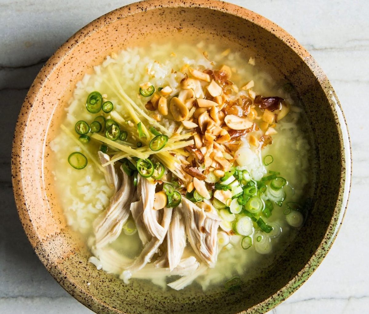 Rice soup at Manee Thai Cuisine & Bar. | Photo by Manee Thai Cuisine & Bar