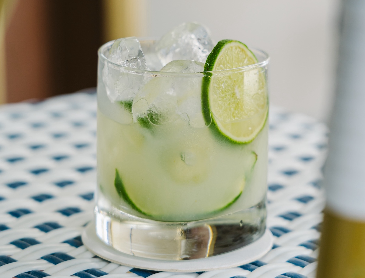 Yuma HTX - DiningOut The classic Caipirinha cocktail on special for 713 Day at Yuma. | Photo by Rebekah Flores
