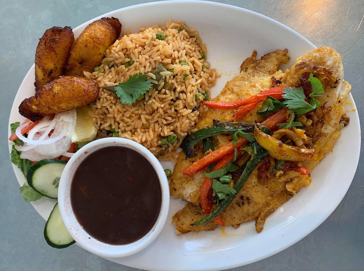 Pechuga salteada at Havana Cafe is a dish of sauteed chicken breast with garlic, cuban herbs, onions and bell peppers. | Photo by Havana Cafe