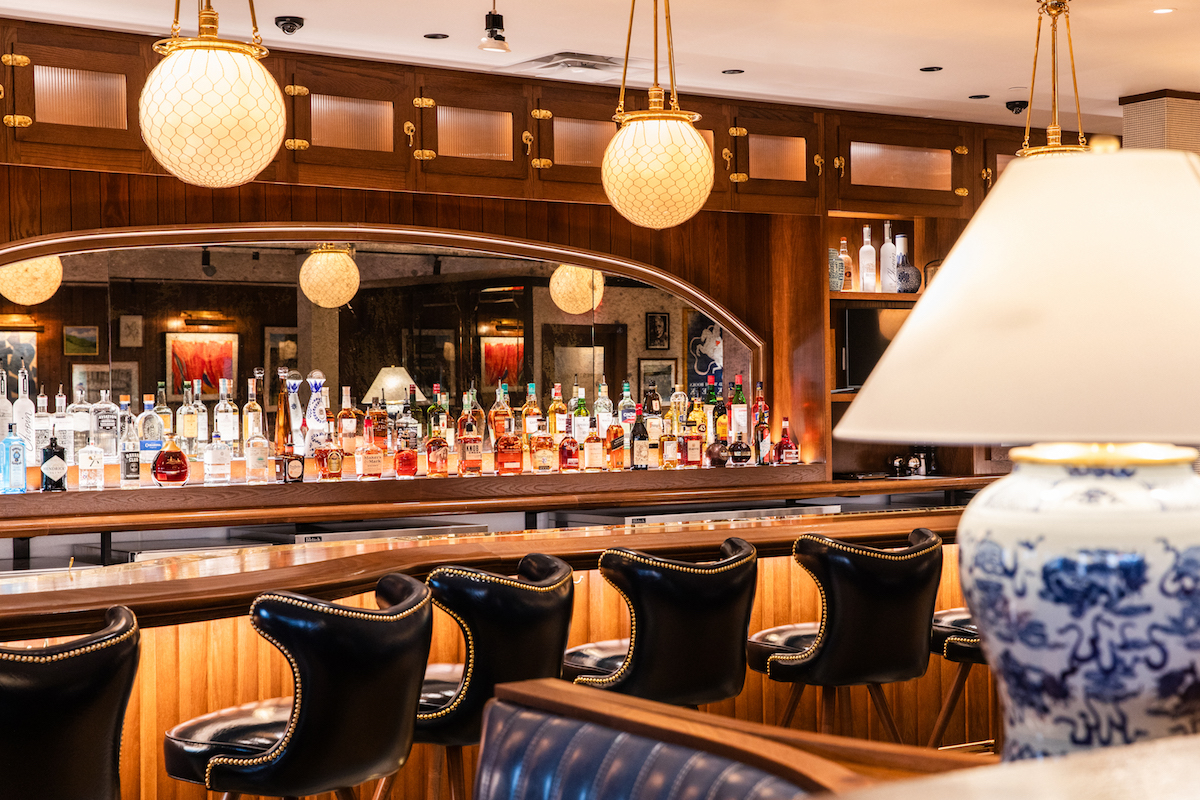 The bar at Hudson House Rice Village. | Photo by Hudson House