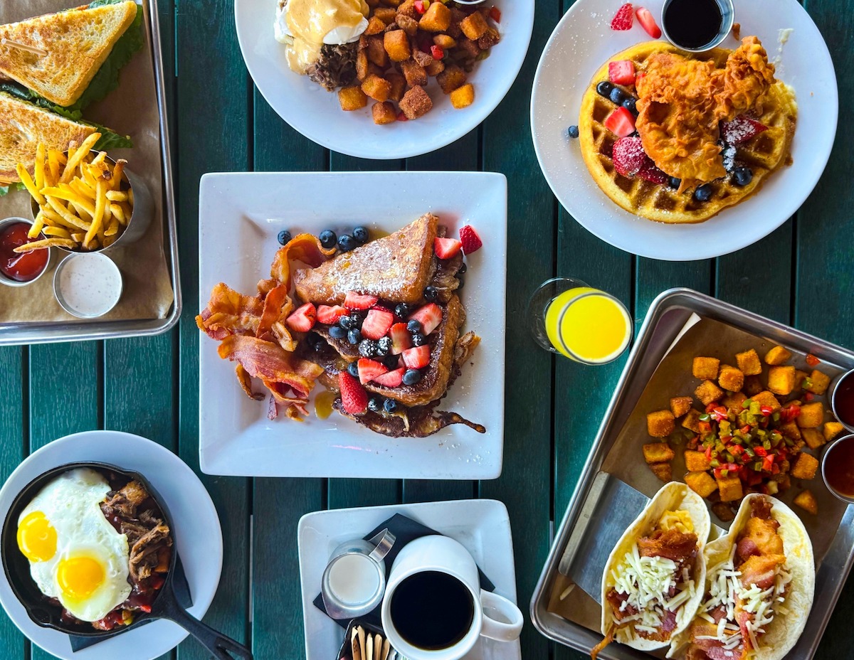 Sundown - DiningOut Sweet and savory brunch staples with mimosas at Sundown at Granada. | Photo by Sundown at Granada