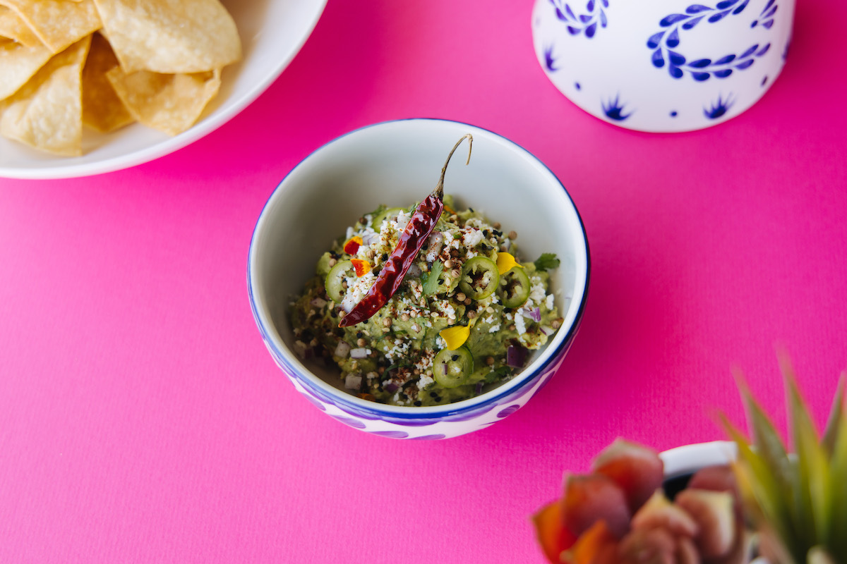 Traditional guacamole at Wild Salsa. | Photo by Thanin Photo