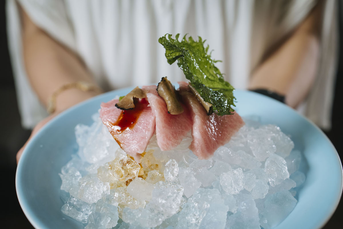 Sashimi at Hinoki. | Photo by Thanin Viriyaki