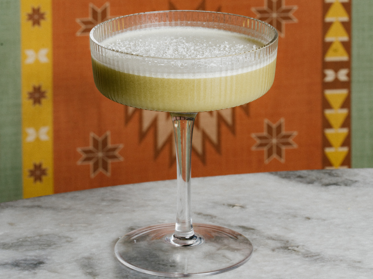 Coconut matcha martini at Hendy's on Henderson. | Photo by Hendy's on Henderson