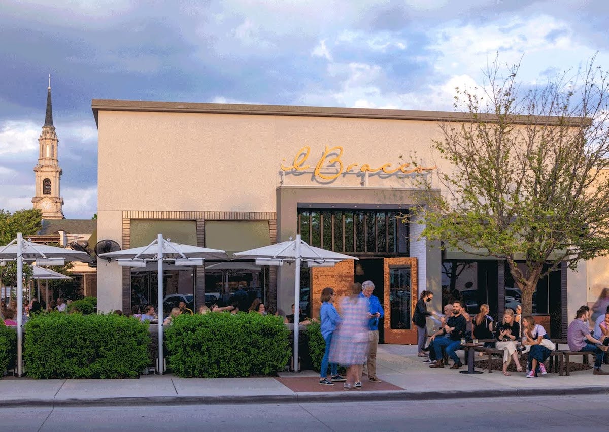 Il Bracco's Park Cities location pairs a lively patio scene with polished Italian fare, making it one of the neighborhood's most popular spots for lunch, dinner, and weekend gatherings. | Photo by Il Bracco
