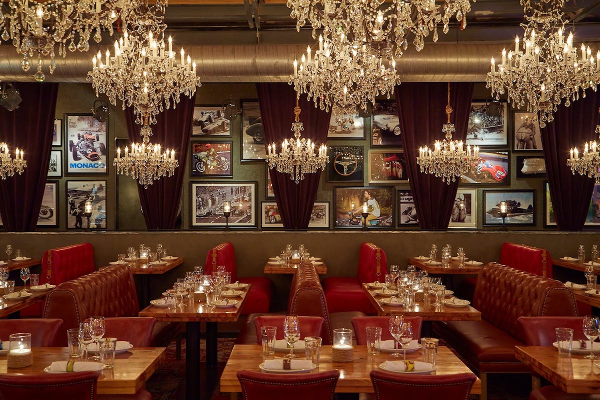 Town Hearth brings steakhouse glamour and over-the-top design to the Dallas Design District dining scene. | Photo by Town Hearth