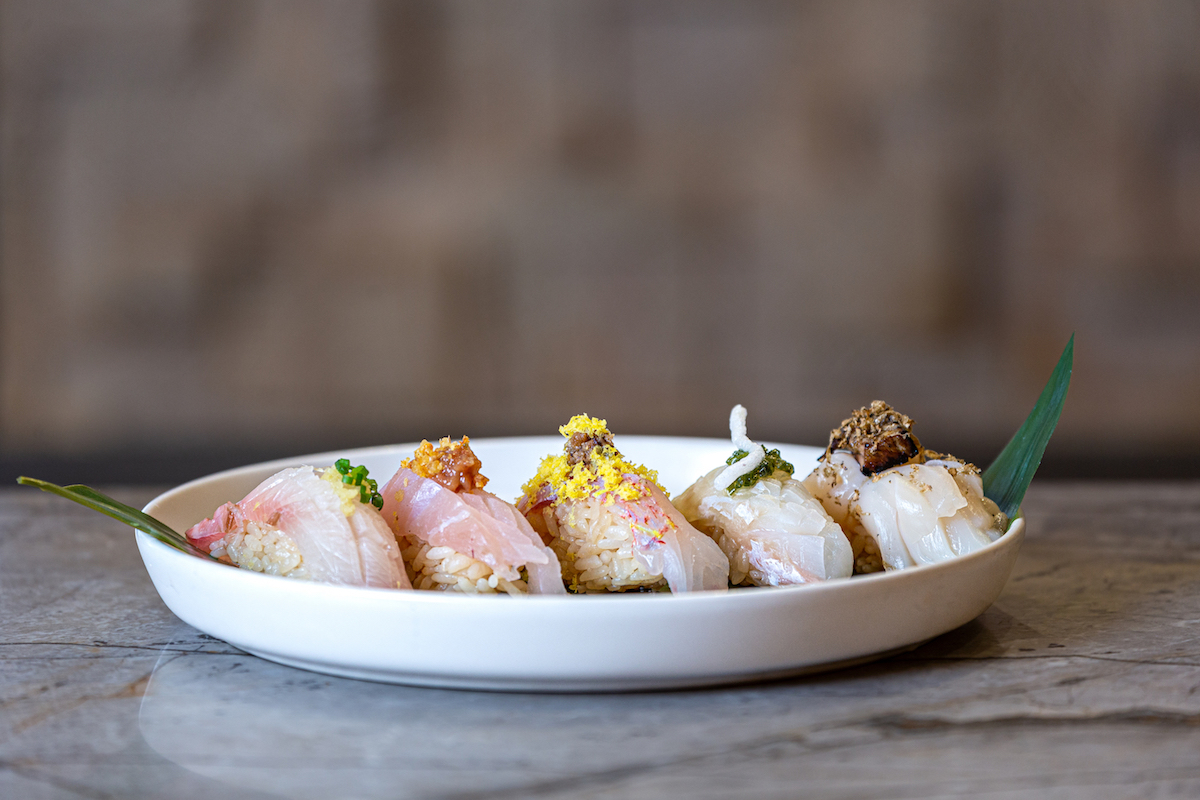 - DiningOut Global Nigiri at Sushi by Hidden. | Photo by Jenn Duncan