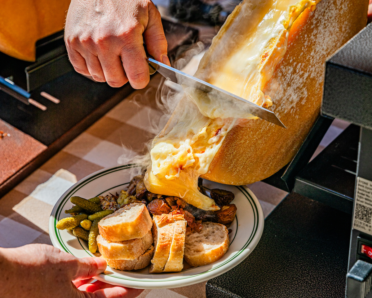 - DiningOut Raclette at Montrose Cheese & Wine. | Photo by Zach Horst