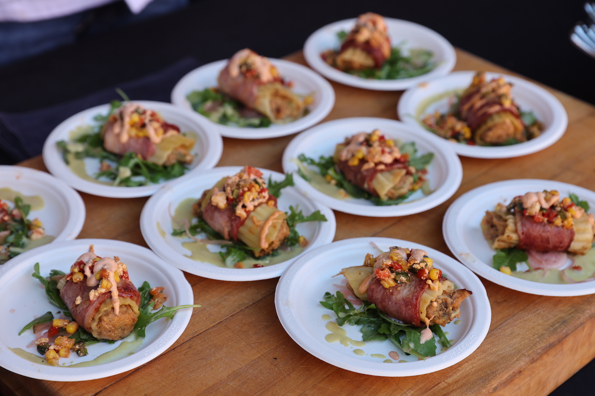 An indulgent rattlesnake bite at the 2024 Rattle Battle. | Photo by PBR