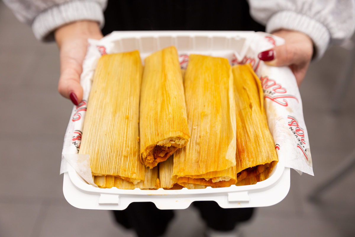 - DiningOut Tamales at 24Seven Tacos. | Photo by Lé Social Digital