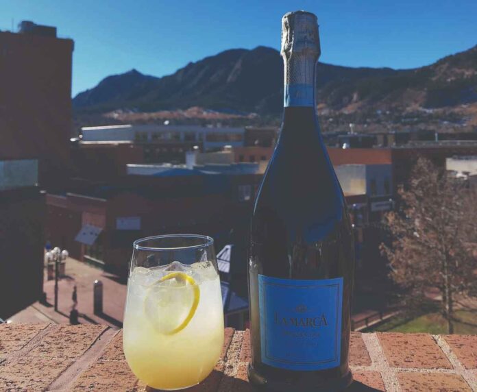 Sip with a view. | Photo courtesy of Avanti Boulder