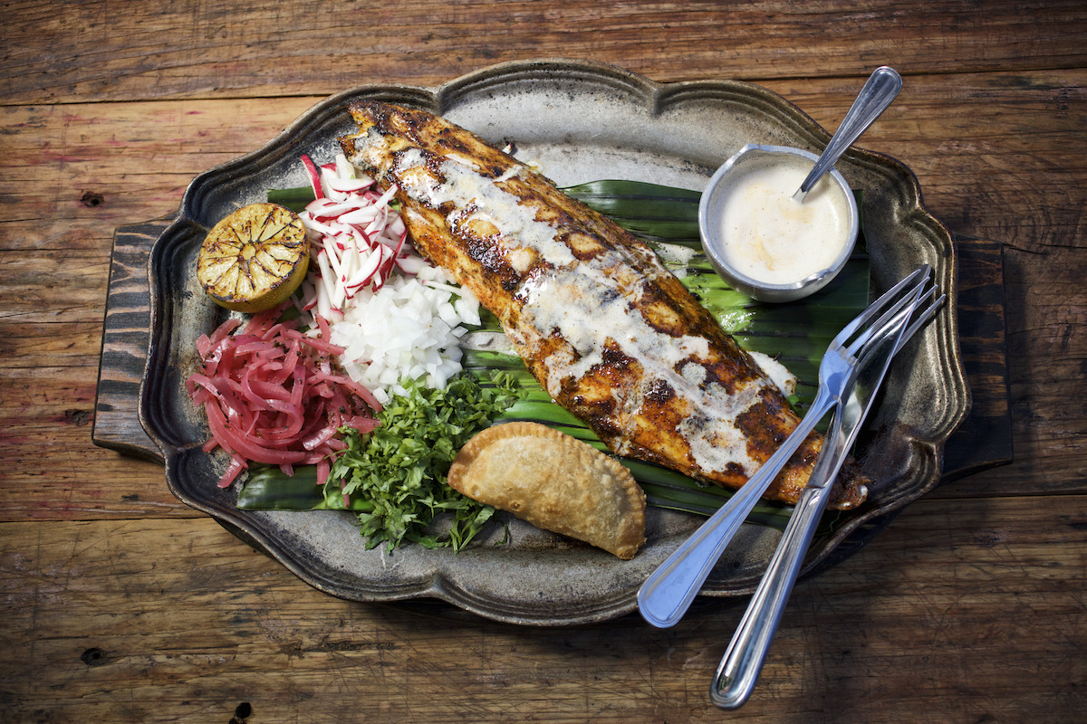 Redfish on the half shell at Goode Co. Kitchen & Cantina. | Photo by Goode Co. Kitchen & Cantina