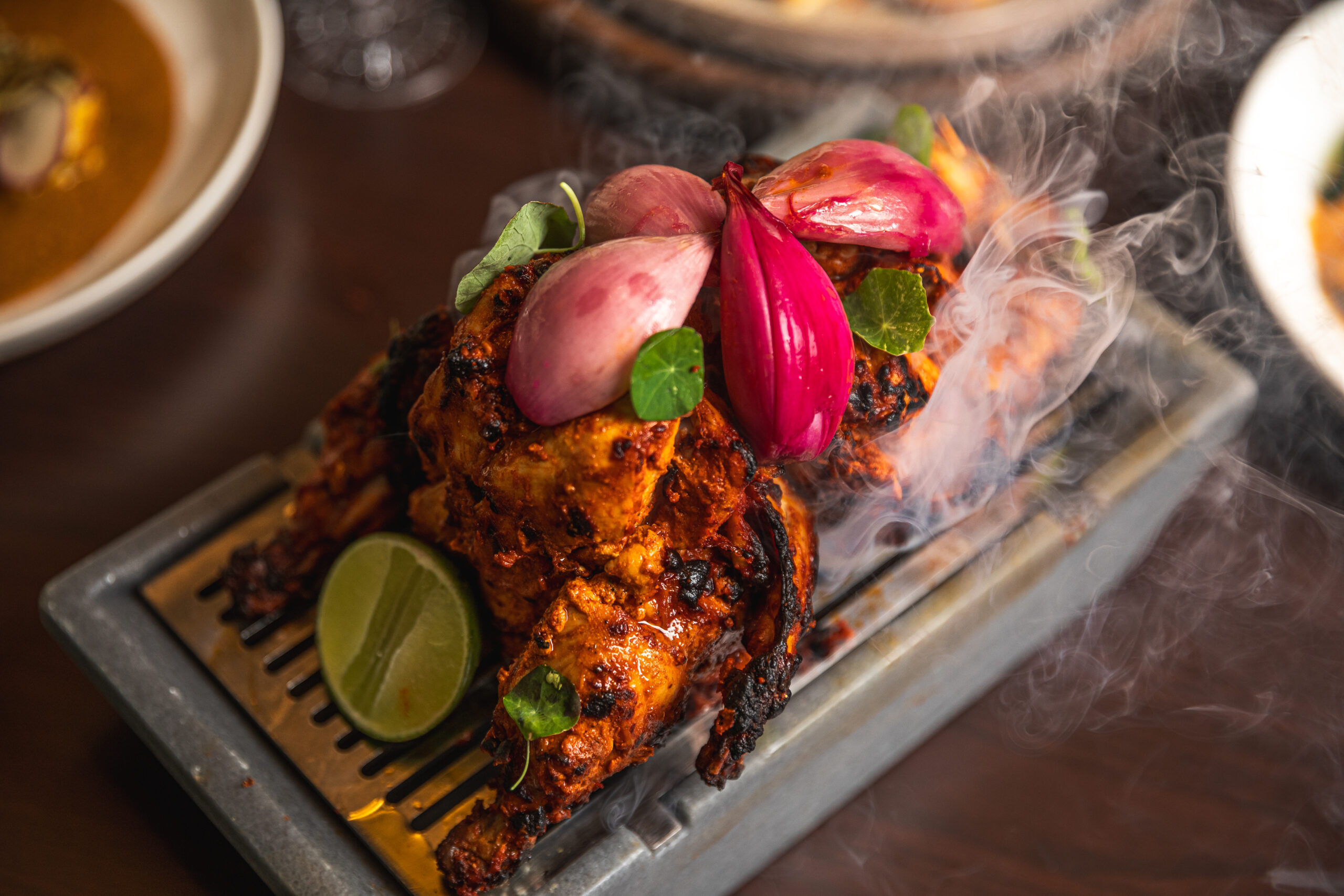 - DiningOut Tandoori cornish hen at Sanjh. | Photo by S. Reynolds