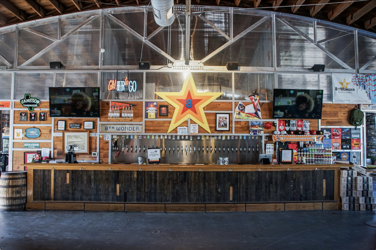 The taproom at 8th Wonder Brewery. | Photo by 8th Wonder Brewery