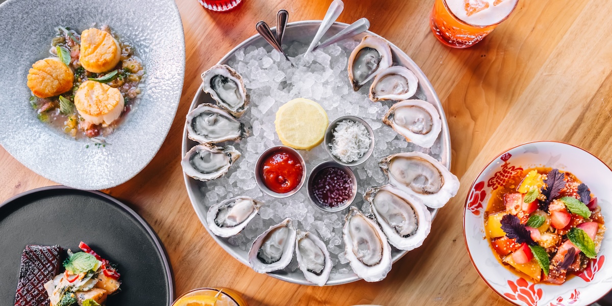 - DiningOut Add on a plate of oysters before the meat feast. | Photo by A5 Steakhouse