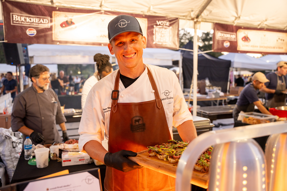 - DiningOut Pearl & Vine competing at Rare Steak Championship in Houston. | Photo by DiningOut Events