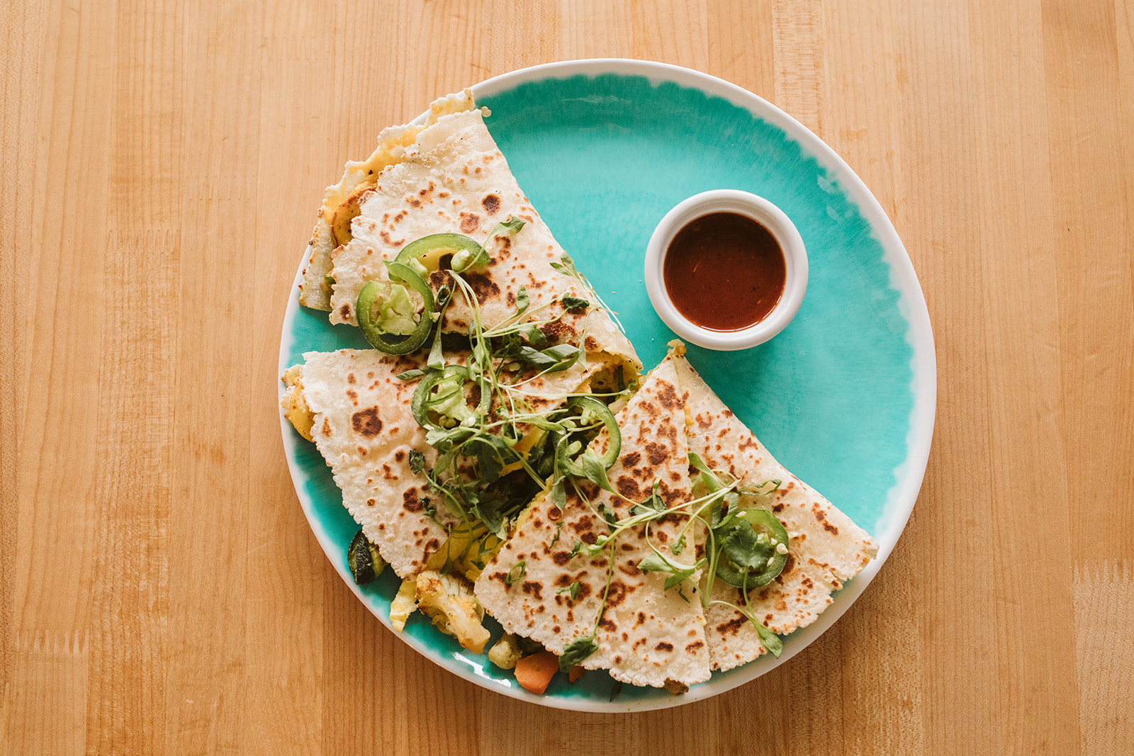 Quesadilla from Just BE Kitchen. | Photo by Just BE Kitchen
